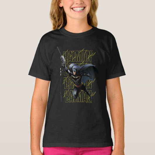 T-shirt Jamais Batman Grappling Hook (Devant)