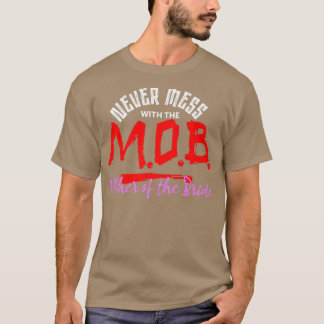 T-shirt Jamais Mess Avec La Mère De La Mère De La Mariée M