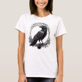 T-shirt Jamais plus Corbeau (Devant)
