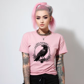 T-shirt Jamais plus Corbeau