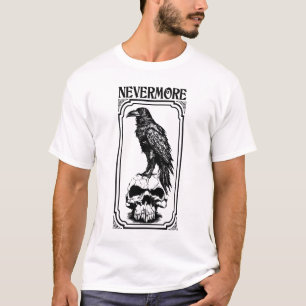 T-shirt Jamais plus Edgar Allan Poe - Le Corbeau