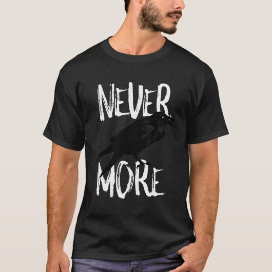 T-shirt Jamais plus Raven Pot Livre (Devant)