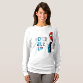 T-shirt "Jamais renoncer" (Devant entier)