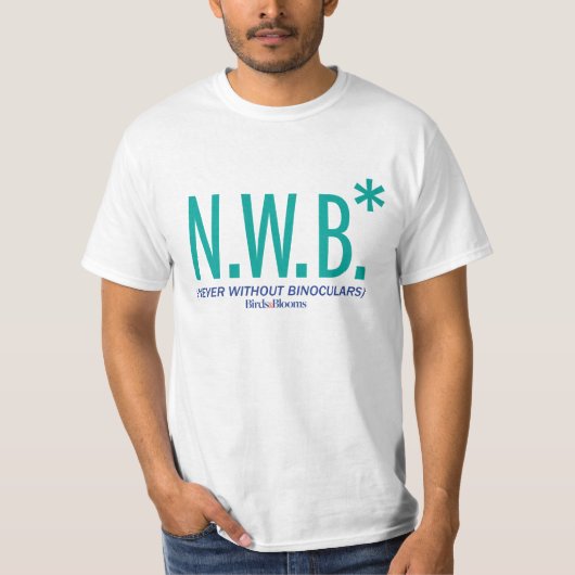 T-shirt Jamais sans jumelles (Devant)