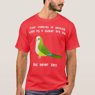 T-shirt Jamais Zero Quaker Parrot