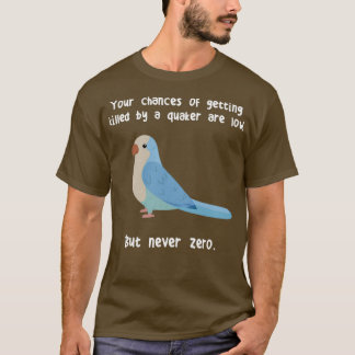 T-shirt Jamais Zero Quaker Parrot