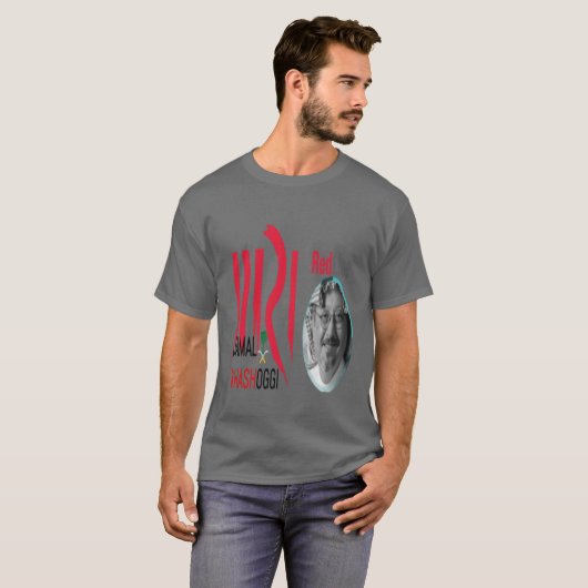 T-SHIRT JAMAL DE KHASHOGGI (Devant entier)