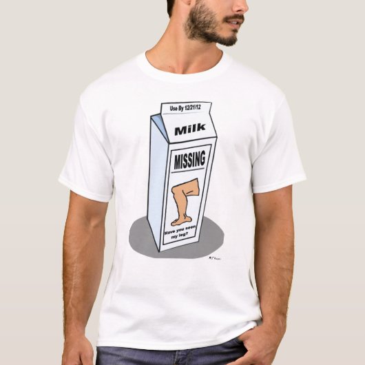 T-shirt Jambe absente (Devant)