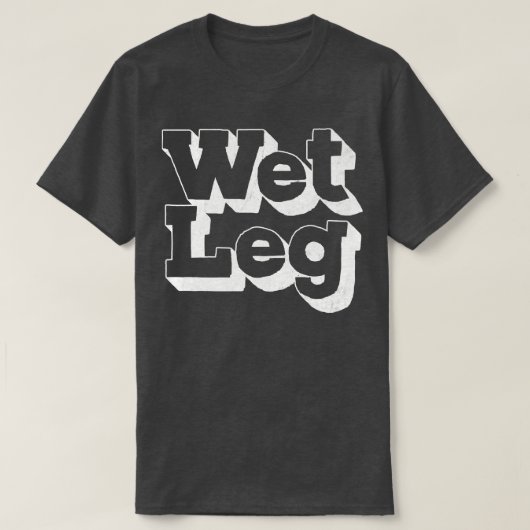 T-shirt Jambe humide (Design devant)