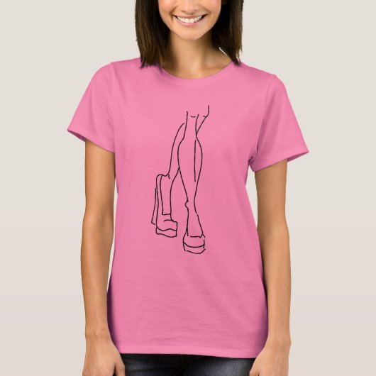 T-shirt jambes (Devant)