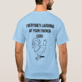 T-shirt Jambes de poulet ! (Dos)