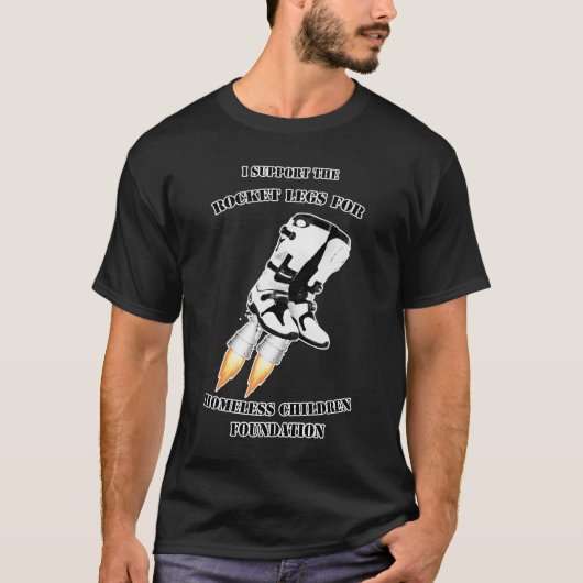 T-shirt Jambes de Rocket (Devant)