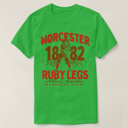 T-shirt Jambes de rubis Worcester (Design devant)