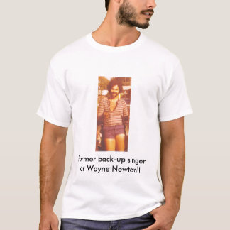 T-shirt jambes johny de koz, ancien chanteur de secours