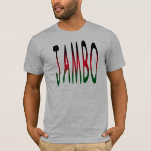 T-shirt Jambo (bonjour - swahili)