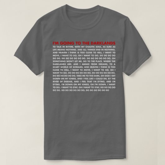 T-shirt JAMC Darklands (Design devant)