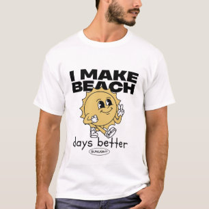 T-shirt J'améliore les jours de plage