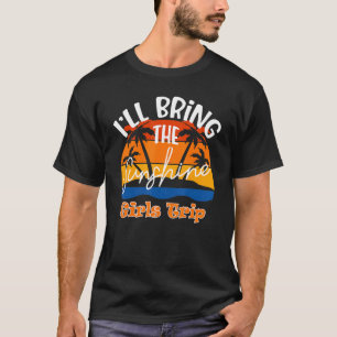T-shirt J'amènerai Le Voyage Sunshine Girls
