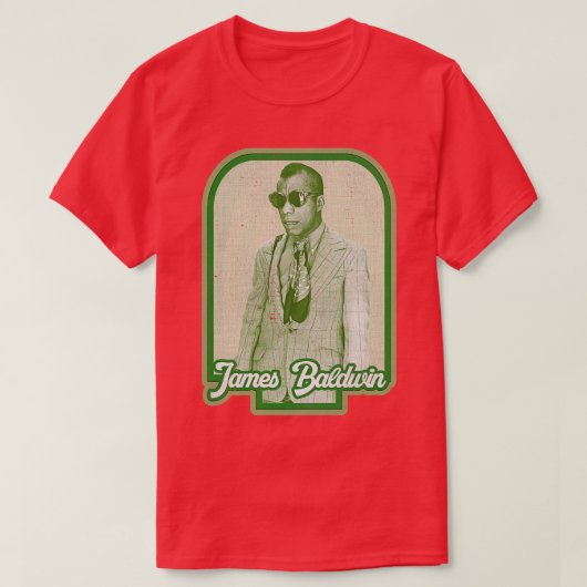 T-shirt James Baldwin Cool (Design devant)