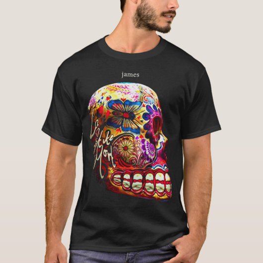 T-SHIRT JAMES BAND (Devant)