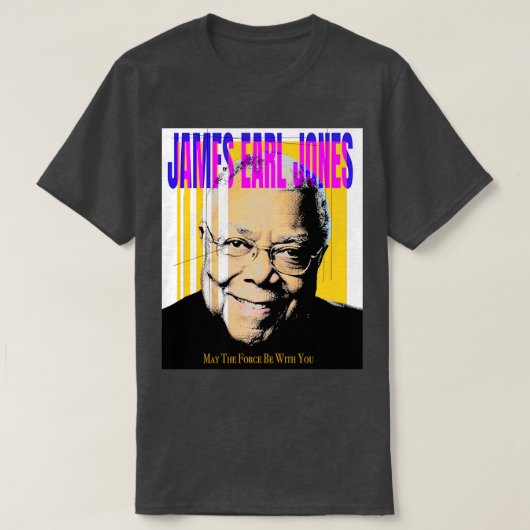 T-shirt james earl (Design devant)