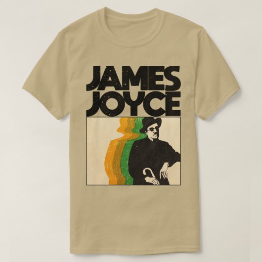 T-shirt James Joyce (Design devant)