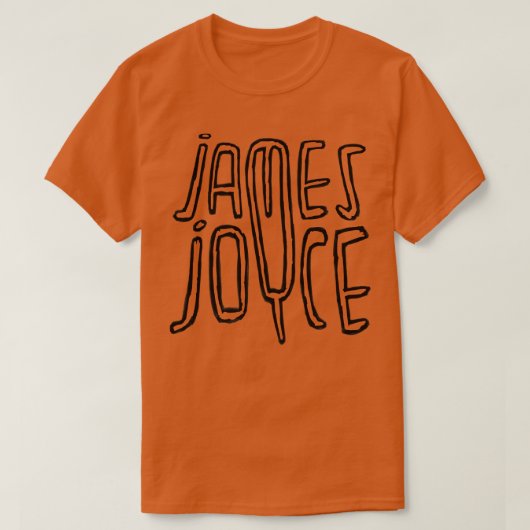 T-shirt James Joyce (Design devant)