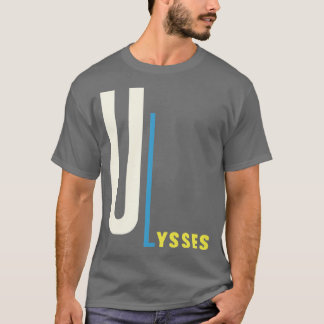 T-shirt James Joyce Ulysses garçon