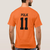 T-shirt James K Polk "11" pièce en t (Dos)