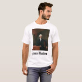 T-shirt james_madison_by_gilbert_stuart, James Madison,… (Devant entier)