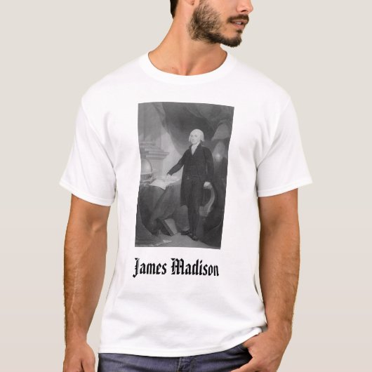 T-shirt James Madison, James Madison (Devant)
