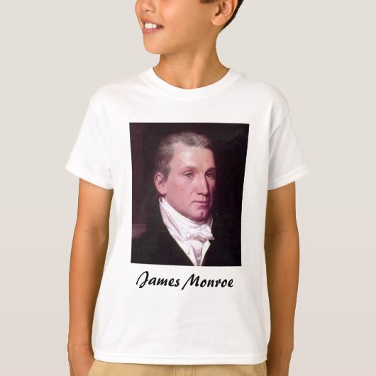 T-shirt James Monroe (Devant)