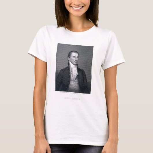 T-shirt James Monroe, gravé par Asher Brown Durand (1796) (Devant)