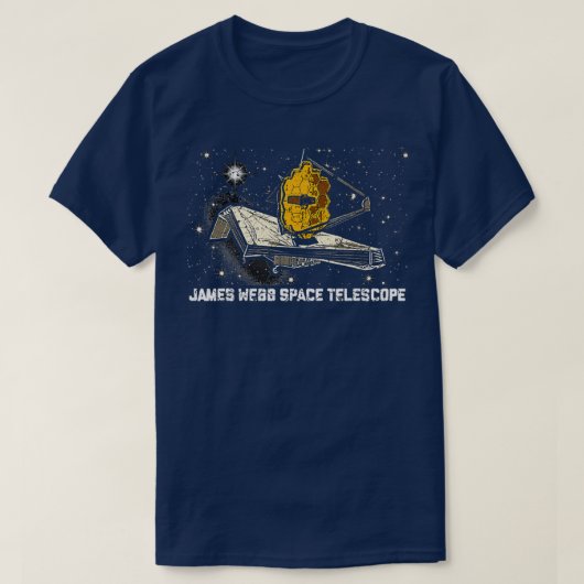 T-shirt James Webb Elescope spatial JWS Astronomie Astroph (Design devant)