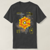 T-shirt James Webb Space elescope Art JWS Unfold the Unive (Design devant)