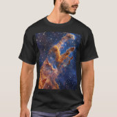 T-shirt James Webb Telescope Piliers de création (Devant)