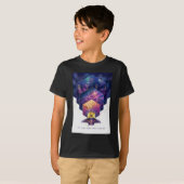 T-shirt James Webb télescope spatial Illustration Art (Devant entier)