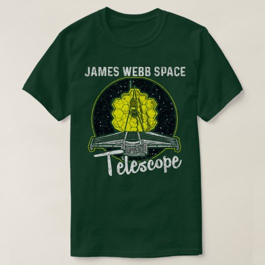 T-shirt James Webb Télescope spatial JWST 9 (Design devant)