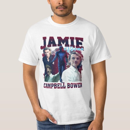 T-shirt Jamie Campbell Bower (Devant)