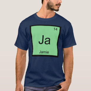 T-shirt Jamie Nom Chimie Élément Tableau Périodique