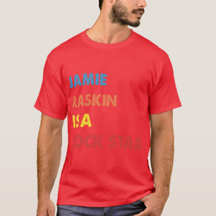 T-shirt Jamie Raskin est une rock star vintage