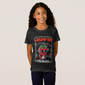 T-Shirt Jam'in aux fraises (Devant entier)