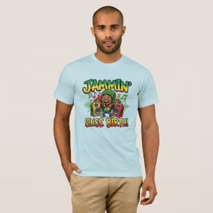 T-shirt Jammin' depuis le reggae de naissance