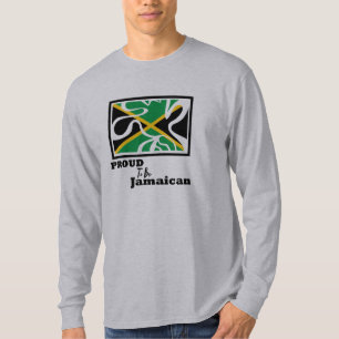 T-shirt Jammin fier d'être la longue douille des hommes