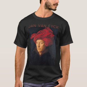 T-shirt Jan Van Eyck Le portrait d'un homme pour les artis