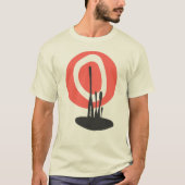 T-shirt Janan SunsetFlower (Devant)