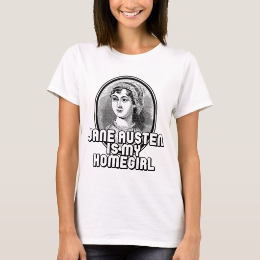 T-shirt Jane Austen (Devant)