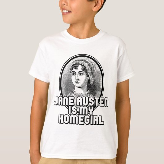 T-shirt Jane Austen (Devant)