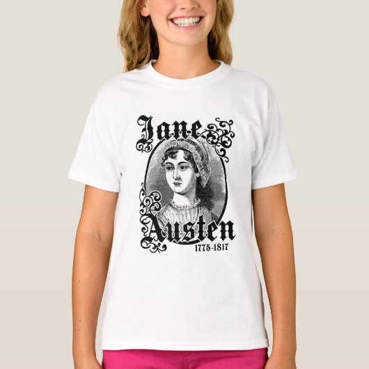 T-shirt Jane Austen (Devant)