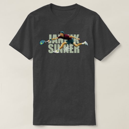 T-shirt Jannik Sinner (Design devant)